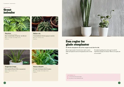 Side 24–25 af Sæsonkatalog for havecenter – 96 sider