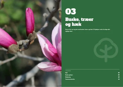Side 44–45 af Sæsonkatalog for havecenter – 96 sider