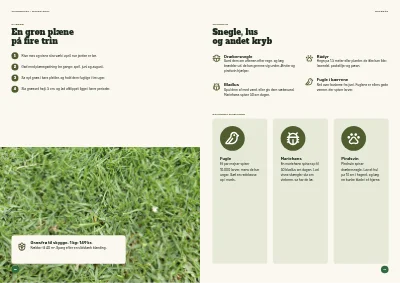 Side 76–77 af Sæsonkatalog for havecenter – 96 sider