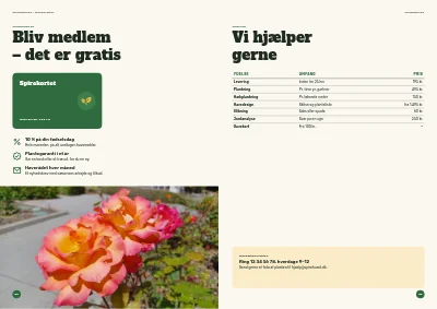 Side 92–93 af Sæsonkatalog for havecenter – 96 sider