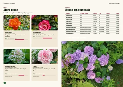 Side 12–13 af Sæsonkatalog for havecenter – 96 sider