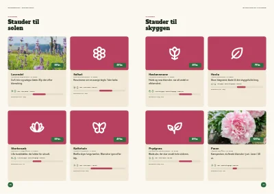 Side 16–17 af Sæsonkatalog for havecenter – 96 sider