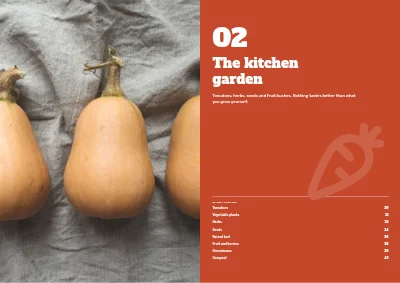 Pages 28–29 of Season catalogue for a garden centre – 96 pages