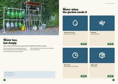 Pages 62–63 of Season catalogue for a garden centre – 96 pages