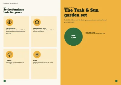 Pages 70–71 of Season catalogue for a garden centre – 96 pages