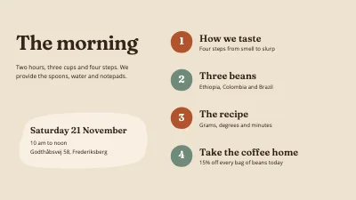 Page 2 of Coffee tasting — three beans, three countries