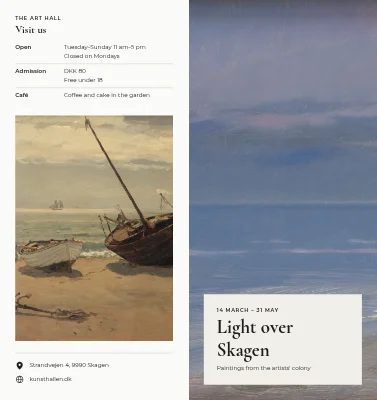 Exhibition at the art hall