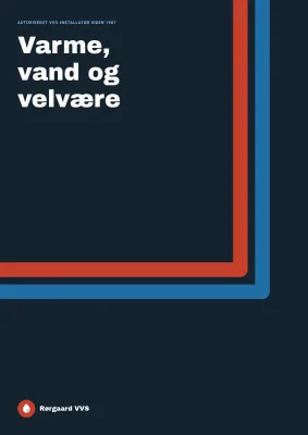 Brochure for VVS-firma – 16 sider