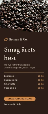 Roll-up til kafferisteri — smag årets høst