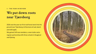 Page 3 of Annual report — tree planting
