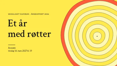 Side 1 av Årsrapport — treplanting