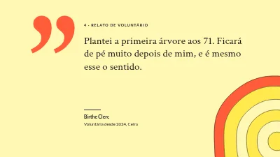 Página 7 de Relatório anual — plantação de árvores