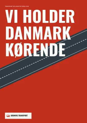 Virksomhedsprofil for transportfirma – 20 sider