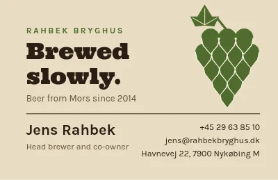 Brewed slowly
