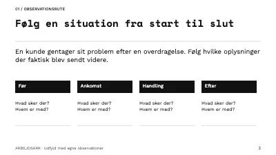 Side 2 af Kundeservice med sammenhæng