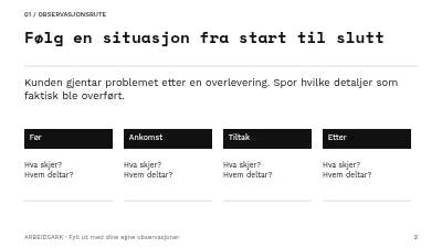 Side 2 av Kundestøtte med kontinuitet