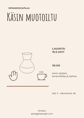 Käsin muotoiltu