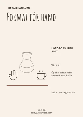 Formad för hand