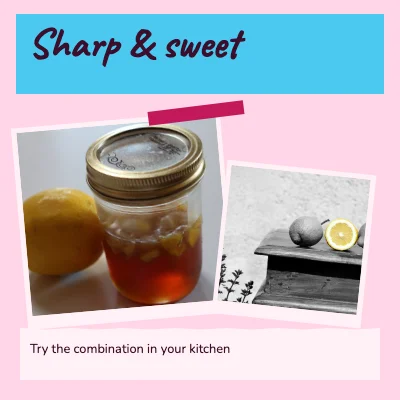 Sharp & sweet · candy scrapbook