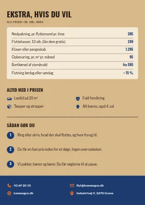 Side 2 af Flyttefirma med faste priser i Greve