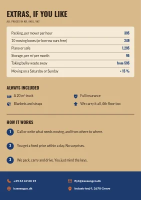 Page 2 of Movers with fixed prices in Greve