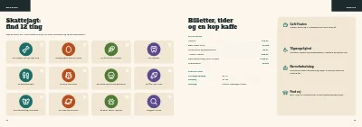 Side 22–23 af Familieguide til naturhistorisk museum – 24 sider