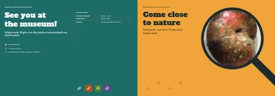 Cover of Family guide to a natural history museum – 24 pages