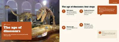 Pages 6–7 of Family guide to a natural history museum – 24 pages