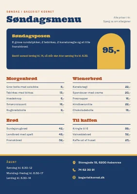 Side 2 af Bageri med søndagsbrød i Aabenraa