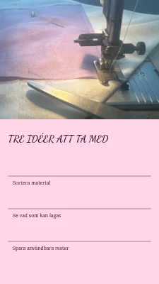 Sida 2 av Material med mening · handskriven dagbok
