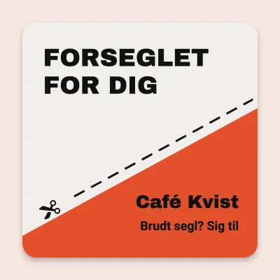 Forseglet takeaway