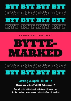 Byttemarked — sæsonstart