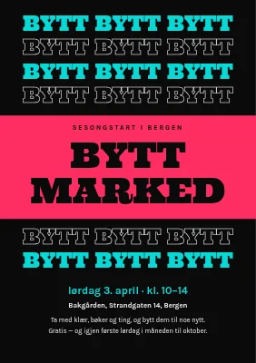 Byttemarked — sesongåpning