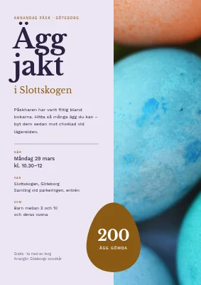 Äggjakt i Slottskogen — Göteborg