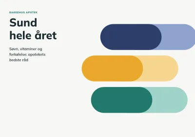 Sundhedsguide fra apotek – 20 sider