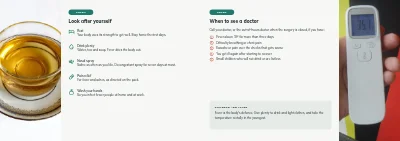 Pages 14–15 of Health guide from a pharmacy – 20 pages