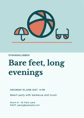 Bare feet, long evenings