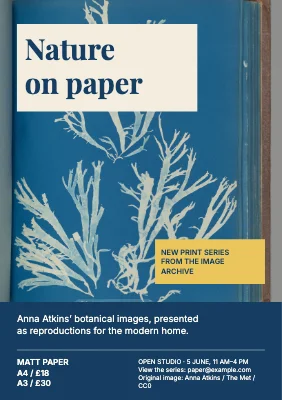 Nature on paper