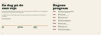 Side 2–3 af Program for veteranbilløb – 12 sider
