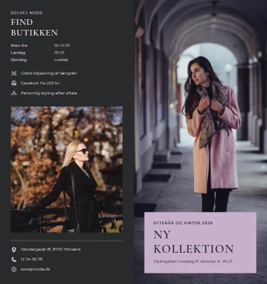Modebutikkens nye kollektion