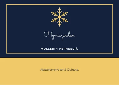 A Christmas note from Ribe