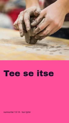 Tee itse · kirjasimet ja tekstuurit