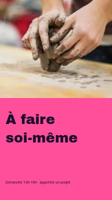 Créez-le vous-même · typo et texture