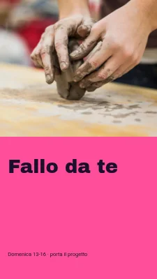 Fallo tu · caratteri e texture