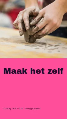 Maak het zelf · letters en textuur