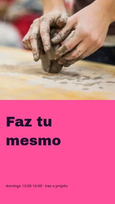 Faz tu mesmo · tipografia e textura