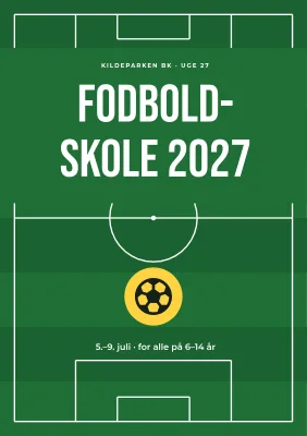 Fodboldskole om sommeren – 8 sider