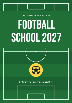 Summer football school – 8 pages