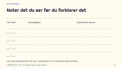 Side 3 av Et nyhetsbrev med retning