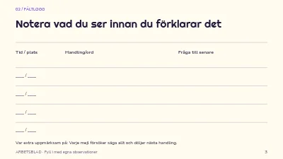 Sida 3 av Ett nyhetsbrev med riktning